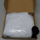 Haysandy 7 Pcs Snowman Christmas Costume Kit for Women, Snowman Hat Carrot Nose Scarf White 5 Layers Tutu Skirt 3 Balls (Kid Size, Cute)