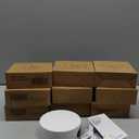 Hoteam Turner Cup Rotating Display Stand for Epoxy Glitter Tumbler Display Turner 360 Degree Tumbler Spinner Automatic Spinning Rotating Platform Mute Photography Turntable(White,10 Pcs)