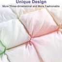 YOUR MOON Soft Pillows for Sleeping, Support Bed Pillows, Fluffy Down Alternative Pillow, Luxury Hotel Gel Pillows for Side Sleeping Queen Size (Rainbow)