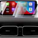 Karltys [Upgrade] 2 Pack 2021~2025 Mazda CX5/CX-9 10.25-Inch Screen Protector[No Glare & Fingerprint] for Touchscreen Navigation Display Protective Film Tempered Glass