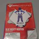 Morphsuits Blue Mighty Morphin Power Rangers Costume Kids, Power Rangers Kids, Boys Halloween Costume (Medium)
