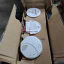 First Alert Combination Smoke & Carbon Monoxide Alarm, Interconnect Hardwire Detector with Battery Backup and Voice & Location Alerts, SMCO100V-AC, 3-Pack, Manufacturing Date: 2026 MAR 06