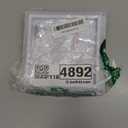 Funmit 4" Dryer Vent Cover for Exterior Wall Vent Hood Outlet Airflow Dryer Air Vent with Screen Includes 4 Screw for Easy Installation (White)