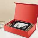 PACKHOME Extra Large Red Gift Box 17.5x11.3x4.3in with Magnetic Lid, 1 Count