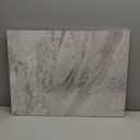 Magnetic Dry Erase Board - 24'' x 18'' Decorative Magnetic Board for Wall - White Board - Magnet Board Display Board - White Marble