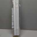 LazBlinds Cordless White 1" Room Darkening Vinyl Mini Blinds, 20" W X 48" H Horizontal Window Blinds for Home, Cordless Shades for Indoor Windows, White