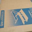 FITUEYES Height Adjustable Standing Desk 32 Wide Sit to Stand Converter Stand Up Desk Tabletop Workstation for Dual Monitor Riser FSD308001WB (Black)