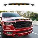 Hood Deflector with Light Compatible with 2019-2026 Dodge RAM 1500