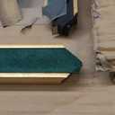 Suede 24x36 Frame - Single Frame, Christmas Elegant Green 24 x 36 Poster Frame with Mat for 20x30, 24x36 Picture Frames for Artwork, Puzzles, Photos and Movie Posters