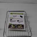 Dish Drying Rack in Sink, Expandable Stainless Steel Dish Drainers for Kitchen Counter, Dish Dryer Rack for Inside Sink, Over The Sink Dish Racks with Utensil Holder, Silver