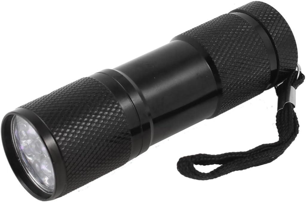 Nonslip Handle Black Aluminum Alloy White LED Flashlight Mini Torch 3.5" Length (id: d70 7d3 f2d 919 459