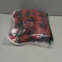 KYEESE Dog Coat Thick Pets Clothes with Pocket Windproof Dog Coats for Small Dogs Waterproof Dogs Jacket with Fleece Lined Warm Pet Winter Puffer Coat with Leash Hole Soft Pet Sweater for Cold Weather M