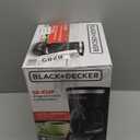 BLACK+DECKER 12-Cup Digital Coffee Maker, Programmable, Washable Basket Filter, Sneak-A-Cup, Auto Brew, Water Window, Keep Hot Plate, Black