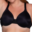 Vanity Fair Women's Full Figure Beauty Back Smoothing Bra, 4 Way Stretch Fabric, Lightly Lined Cups up to H 44B