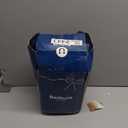 Bedsure Gentlesoft Sherpa Fleece Throw Blanket for Couch - Fluffy & Cozy Cable Jacquard Tufted Throw for Women Gift, Thick and Warm Christmas Blanket for Winter, Navy, 50x60 Inches