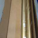 YaFex Curtain Rods 2 Pack 32-118 Inch, Heavy Duty 1 Inch Curtain Rod, Gold Long Adjustable Window Treatment Rods,Modern Design, Easy Installation