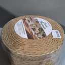 13" Round Woven Placemats Set of 24, Heat Resistant Plate Chargers