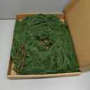 CLEANGOR 2Pcs 6FT Norfolk Pine Garlands Realistic, Real Touch Winter Xmas Garland, Christmas Decorations Indoor Outdoor, Artificial Holiday Decor Faux Greenery for Mantle, Fireplace, Table