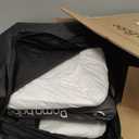 Pamo Babe Travel Crib Lightweight Baby Playard with Mattress Compact Play Yard with Detachable Legs (Grey)