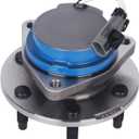 Autoround 513197 Front/Rear Wheel Bearing and Hub Assembly Fit for Cadillac CTS 04-07 SRX (RWD) 04-09 STS 05-11, Chevy Uplander FWD 06-09, Pontiac Montana 07-09, Buick Terraza FWD 06-07, 6 Lug w/ABS