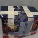 8FT Christmas Inflatable Skiing Santa Claus Decor, Blow Up Weatherproof Xmas Decorations for Yard, Built-in LED Light for Garden Lawn Outdoor Winter Holiday,Ideal for Christmas Party Xmas Gifts