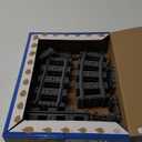 LEGO City Tracks - Train Track Expansion Set - Additional 20 Pieces Compatible with Our Sets - 8 Straight, 4 Curved, & 8 Flexible Tracks - 60205