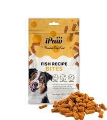 iPaw Dog Treats for Puppy Training All Natural Human Grade Dog Treat FISH