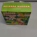 Benresive Wooden Toddler Puzzles, 6pcs Animal Montessori Toys for 1-3 Year Old Boys & Girls, Learning Educational Preschool Toys, Great Gifts for 1 2 3 Year Olds