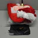 Santa Claus Costume for Men,11PCS Men's Deluxe Santa Suit, Christmas Costume Suit for Men Adults, Santa Clause Costume, 2XL
