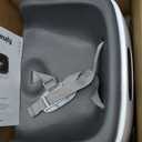 Ingenuity SmartClean Toddler Booster Seat for Kitchen Chair  Lightweight for on-the-go, Easy-Clean, 3-Point Harness Strap  Booster Seat for Dining Table, Slate