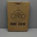 Spsyrine Light Blue Decorative Tray, Elegant Plastic Serving Tray with Handles, Coffee Table Tray for Ottoman, Living Room, Home Decor