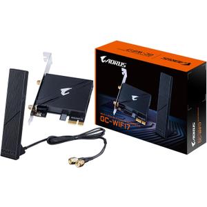 GIGABYTE WiFi 7 GC-WIFI7 (802.11/ Tri-Band WiFi/Bluetooth 5.3/ 4K-QAM/PCIe Expansion Card)