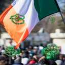 12 Pcs St Patricks Day Beads Necklace Bulk Green Shamrock Beads for Irish Party Favors & Supplies, Costume Accessories by 4E's Novelty