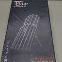 Knife Set 7 Piece Japanese Style Kitchen Knife Set With Foldable Magnetic Acacia Wood Block Sharp High Carbon Stainless Steel Knives Set for Kitchen with Anti-slip Handle, Christmas Gift