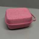 YouKnow Hard Case and Silicone Cover for Yoto Mini Player, Kids Audio Music Accessory with Card Case Holder for up to 10 Cards (Pink)