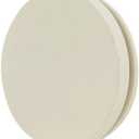 Westbrass D980R-50 Floating No-Hole Bath Waste Overflow Faceplate and Adaptor, 1-Pack, Powder Coat Biscuit