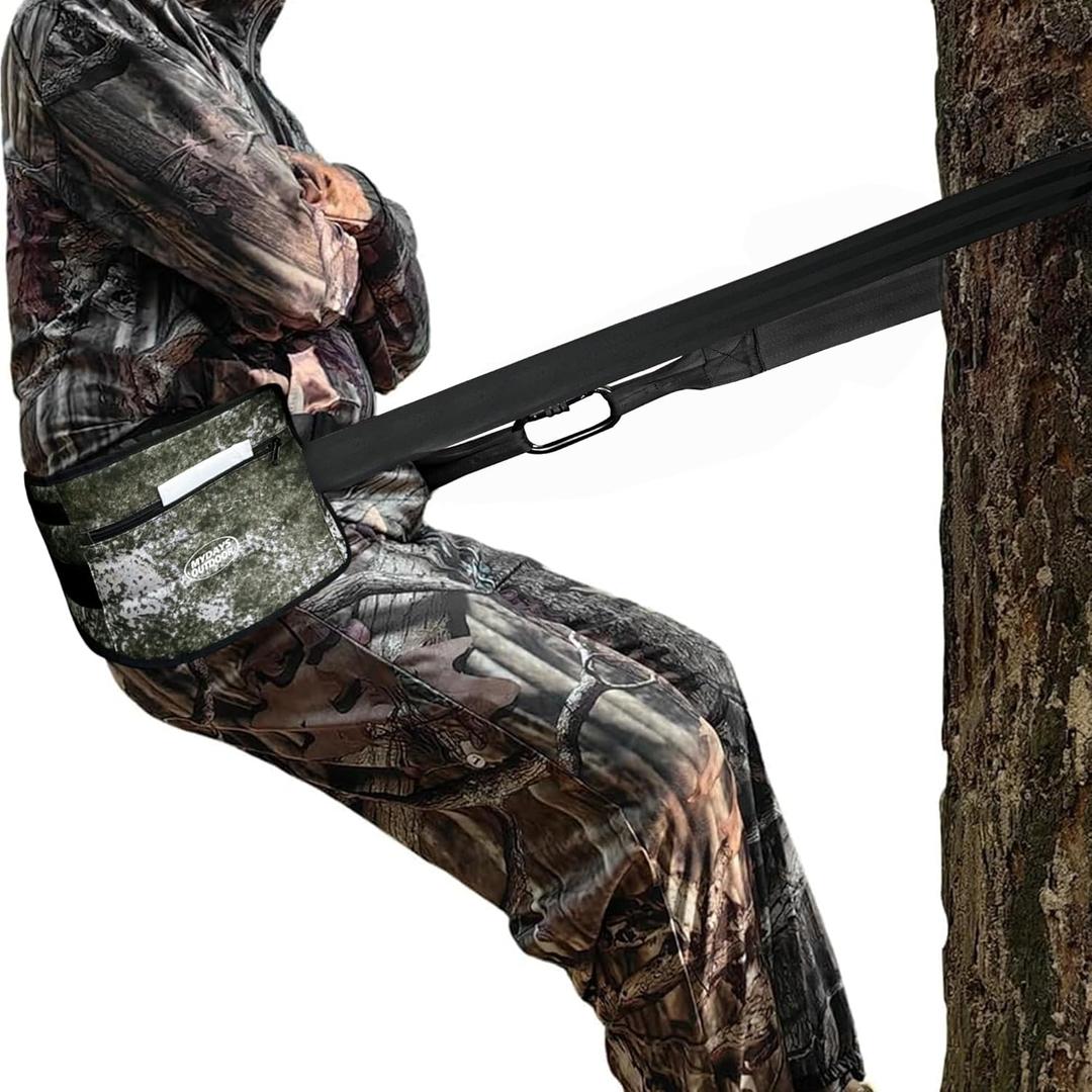 MDSTOP Portable Outdoor Toilet Solution, Durable & Versatile Strap with Buckle, Relieve Leg Fatigue and Free Your Hands, Suitable for Camping, Hiking, Fishing, Hunting