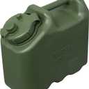 Scepter 2.5 Gallon True Military BPA Free Water Container, Food Grade Water Jug for Camping and Emergency Storage, Green