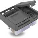 Upgraded W10861000 Dishwasher Detergent Dispenser Compatible With Whirlpool KitchenAid Maytag Dishwasher Replacement Parts W10620296 W10620298 WDT750SAHZ0 WDT730PAHZ0 Dishwasher Soap Dispenser