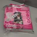 American Kennel Club Female Dog Wrap, Disposable Diapers with Wetness Indicator (L – High Tail (18–27 in), 50, Count)