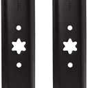 Lawn Mower Deck Mulching Blades for 46" Cut Cub Cadet/MTD Replaces 942-04290-X 490-110-C131 742-04290 742-04244 942-04244 942-04244A 2 Pack