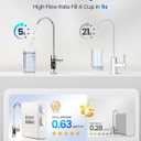 KOVIET U1 Pro Reverse Osmosis System, 800GPD Tankless Reverse Osmosis Water Filter, 10-Stage Under Sink RO Water Filtration System, NSF/ANSI 42&58 Certified with Smart LED Faucet, 3:1 Pure to Drain