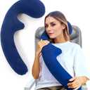 Inflatable Neck Pillow for Traveling on Plane, Inflatable Travel Pillows for Airplanes, Kids Body Pillow, Kids Neck Pillows for Travel, Airplane Pillow for Long Flights