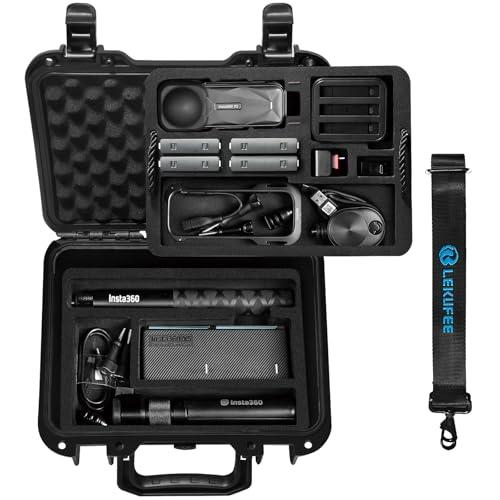 Lekufee Waterproof Carrying Case for Insta360 X5, Insta360 X4, Insta360 X3 Camera and Other Accessories(Case Only)