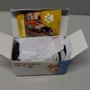 QUMY Dog Shoes for Large Dogs, Medium Dog Boots & Paw Protectors for Winter Snowy Day, Summer Hot Pavement, Water-Resistant in Rainy Weather, Outdoor Walking, Indoor Hardfloors Skid-Resistant Sole (Size 5: 2.4''x2.8''(W*L) (Pack of 4))