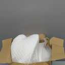 Cervical Neck Pillow for Sleeping, Adjustable Ergonomic Pillow, Contour Neck Support Side Sleeper Pillows for Adults, Memory Foam Pillow for Neck and Shoulder Pain Relief, Back,Stomach Sleeper (Light Gray)