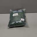 Bed Skirt Full Size Ruffled Bed Skirts with Split Corners, 16 Inch Drop Dust Ruffle Bed Skirt with Platform, Green, Full - 16" Drop