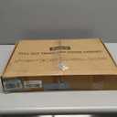 Pull-Out Trash Can for Kitchen Cabinet, Double 13 Gallon Tilt Out Garbage Bins with Soft-Close Slides, Under Sink Stainless Steel Shelf, Easy Installation, Heavy Duty Bags Included (Black)