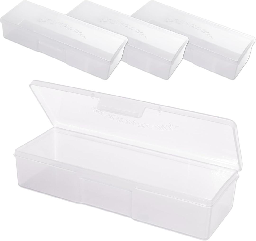 Beauticom Personal Box Storage Case for Professional Manicurist Nails Pedicure (Large Size)
