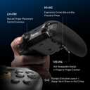FLYDIGI Vader 5 Pro PC Controller, FORCEFLEX Joysticks, 3ms Ultra-Low Latency, FORCESWITCH Triggers, 8 Extra Buttons, Triggers & Grips Vibration, 1000mAh Battery, PC/NS/Android/TV